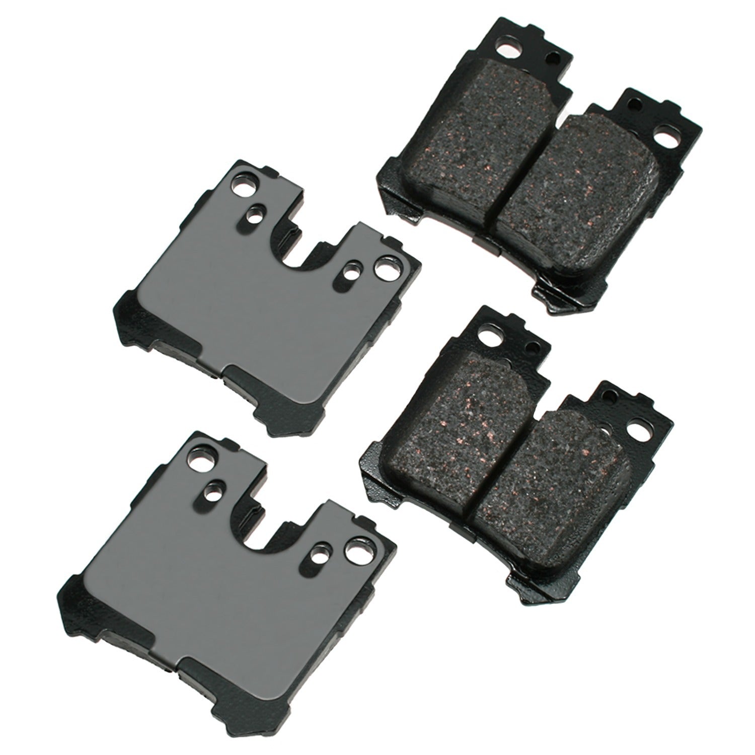 Akebono ACT1283 Brake Pad Rear Lexus LS460 07-17 LS500 18-23 Akebono ACT1283