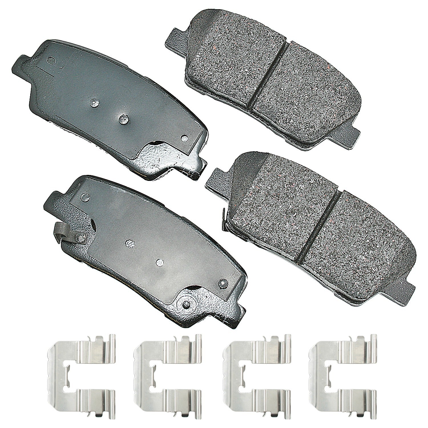 Akebono ACT1284B Brake Pad Rear Hyundai Santa Fe 10-16 Akebono ACT1284B