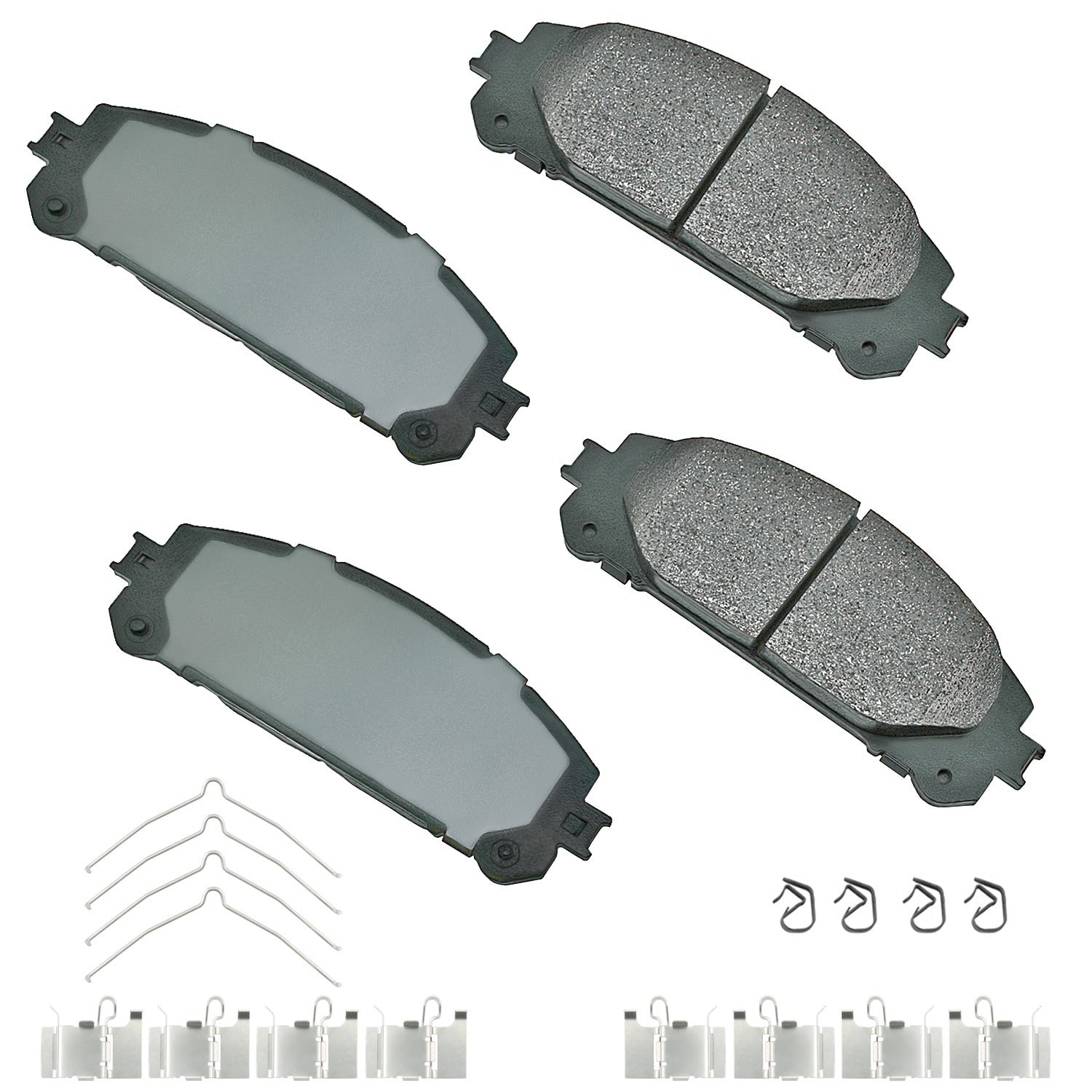 Akebono ACT1324A Brake Pad Front Lexus NX200T 15-17 NX300H Akebono ACT1324A