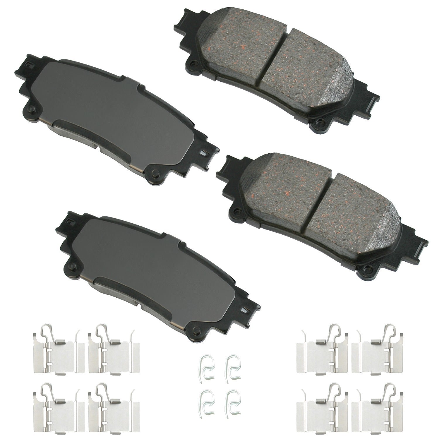 Akebono ACT1391A ProACT Ultra-Premium Bra ke Pads - Rear Akebono ACT1391A