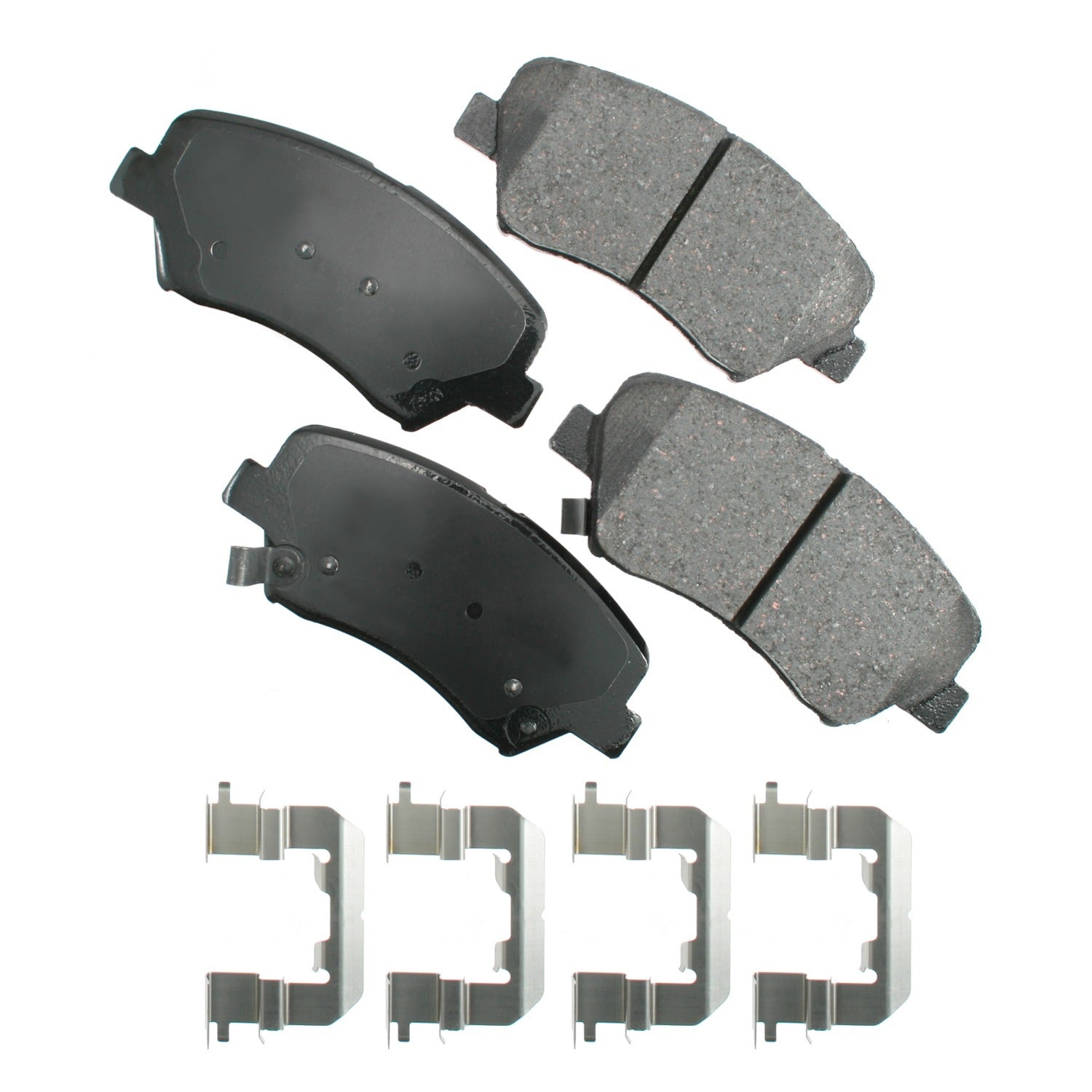 Akebono ACT1543 Brake Pad Front Hyundai Azera 12-16 Santa Fe Akebono ACT1543