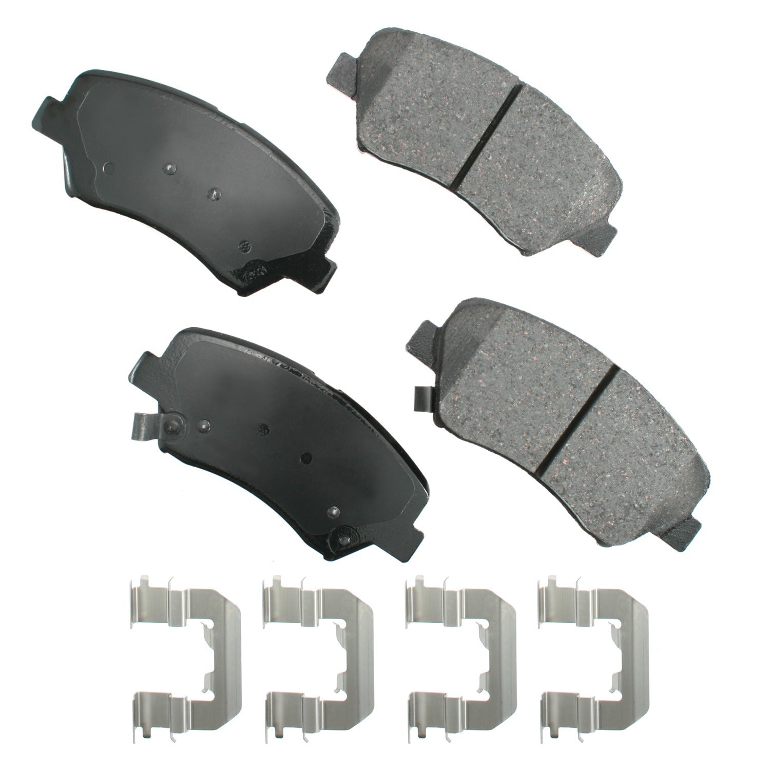 Akebono ACT1543A Brake Pad Front Hyundai Elantra 11-16 Coupe 13- Akebono ACT1543A