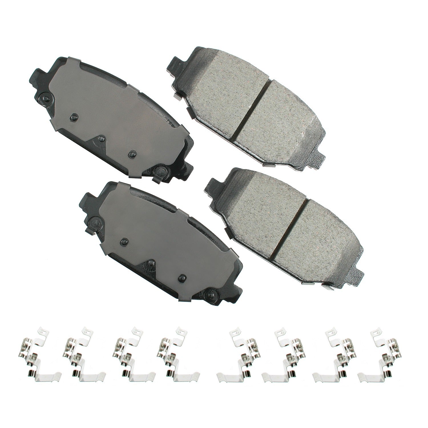 Akebono ACT1596 ProACT Ultra-Premium Bra ke Pads - Rear Akebono ACT1596
