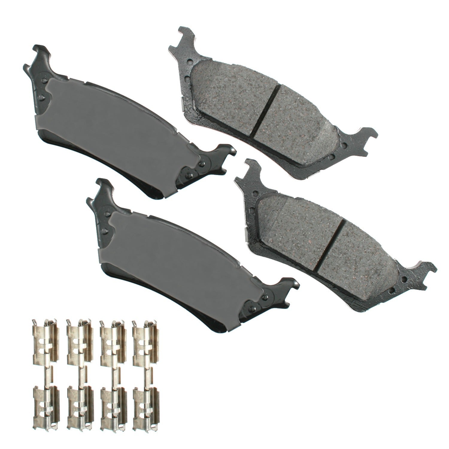 Akebono ACT1602 Brake Pad Rear Ford F-150 12-17 Akebono ACT1602