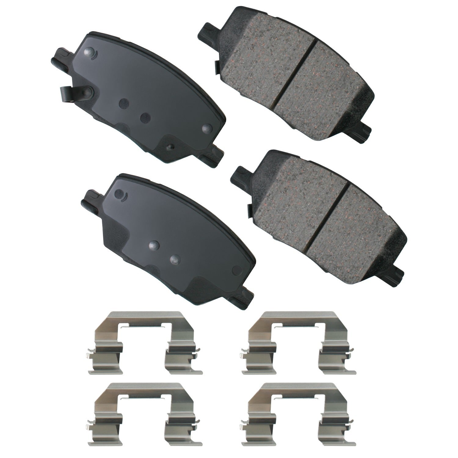 Akebono ACT1811 Fiat 500X 23-16  Jeep Co mpass 25-17  Renegade 23 Akebono ACT1811