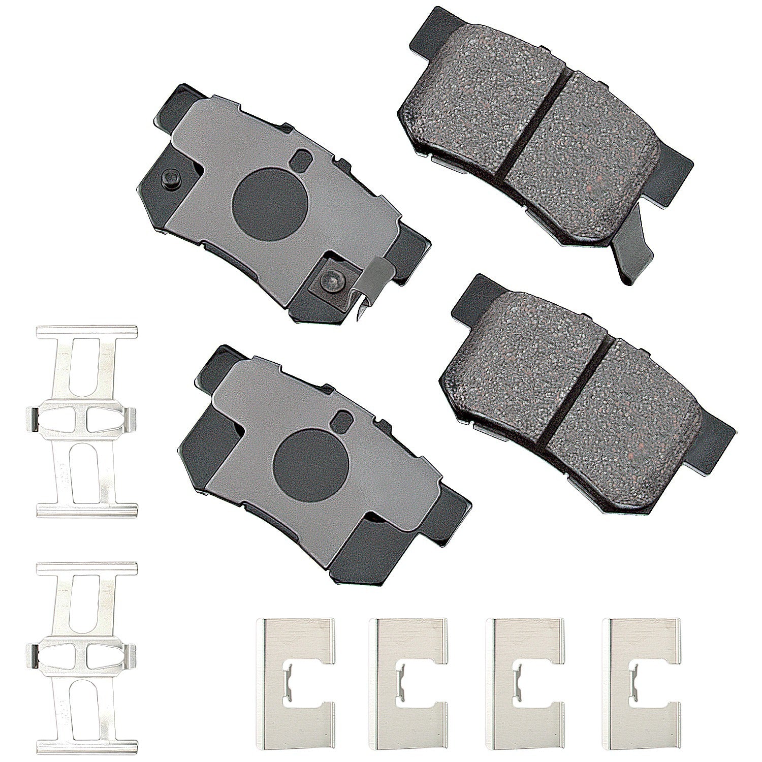 Akebono ACT536A ProACT Ultra-Premium Bra ke Pads - Rear Akebono ACT536A