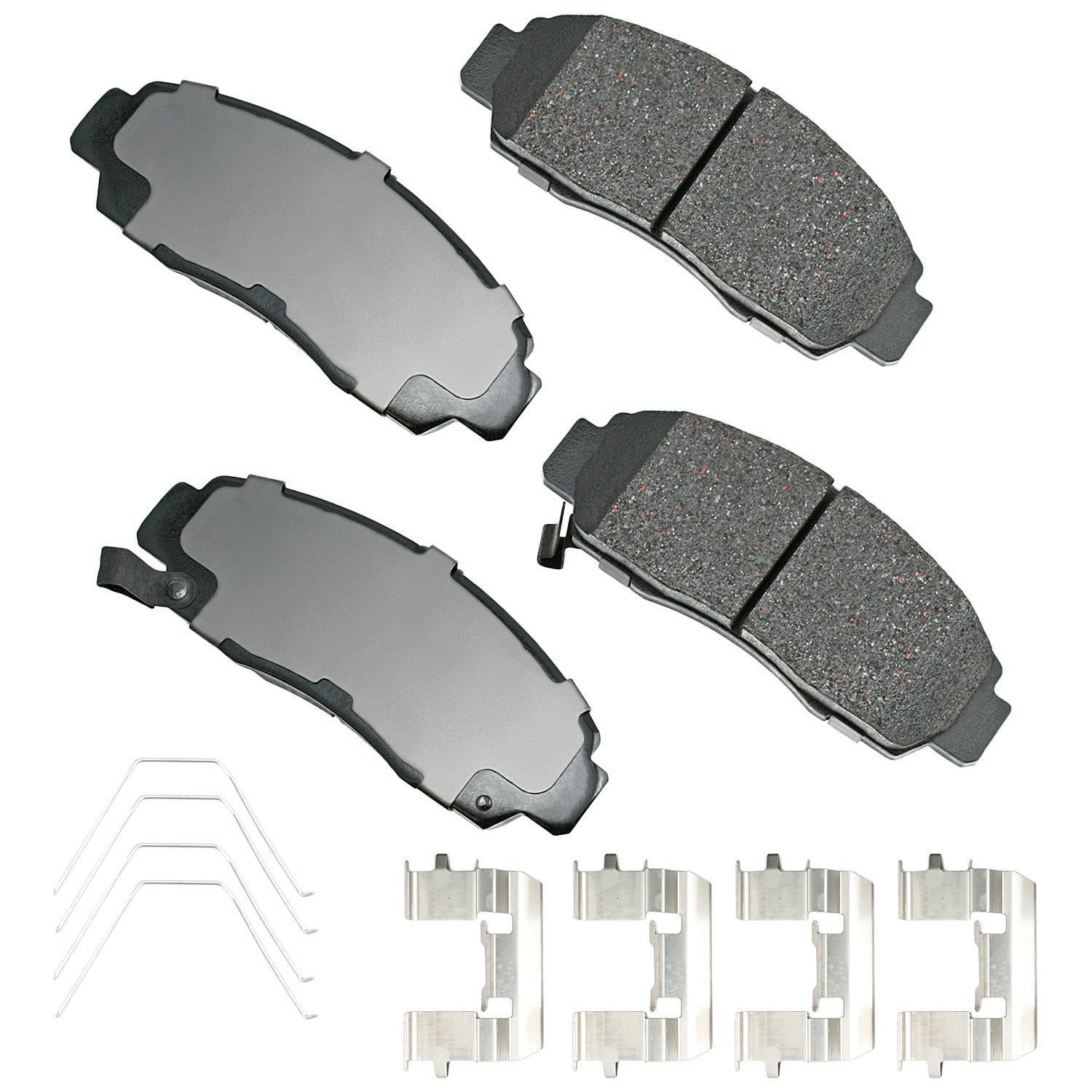 Akebono ACT787A ProACT Ultra-Premium Bra ke Pads - Front Akebono ACT787A