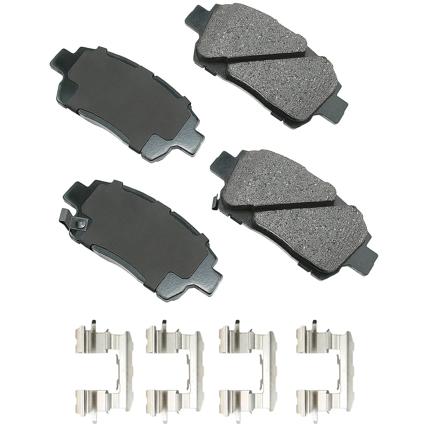 Akebono ACT822A Brake Pads Front Scion xA 04-06 xB 04-06 Toyota Akebono ACT822A