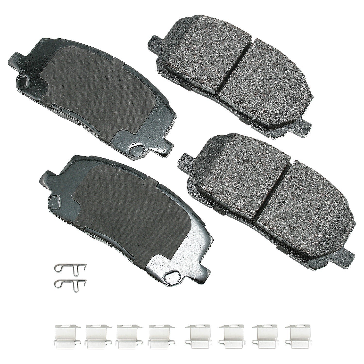 Akebono ACT884A ProACT Ultra-Premium Bra ke Pads - Front Akebono ACT884A