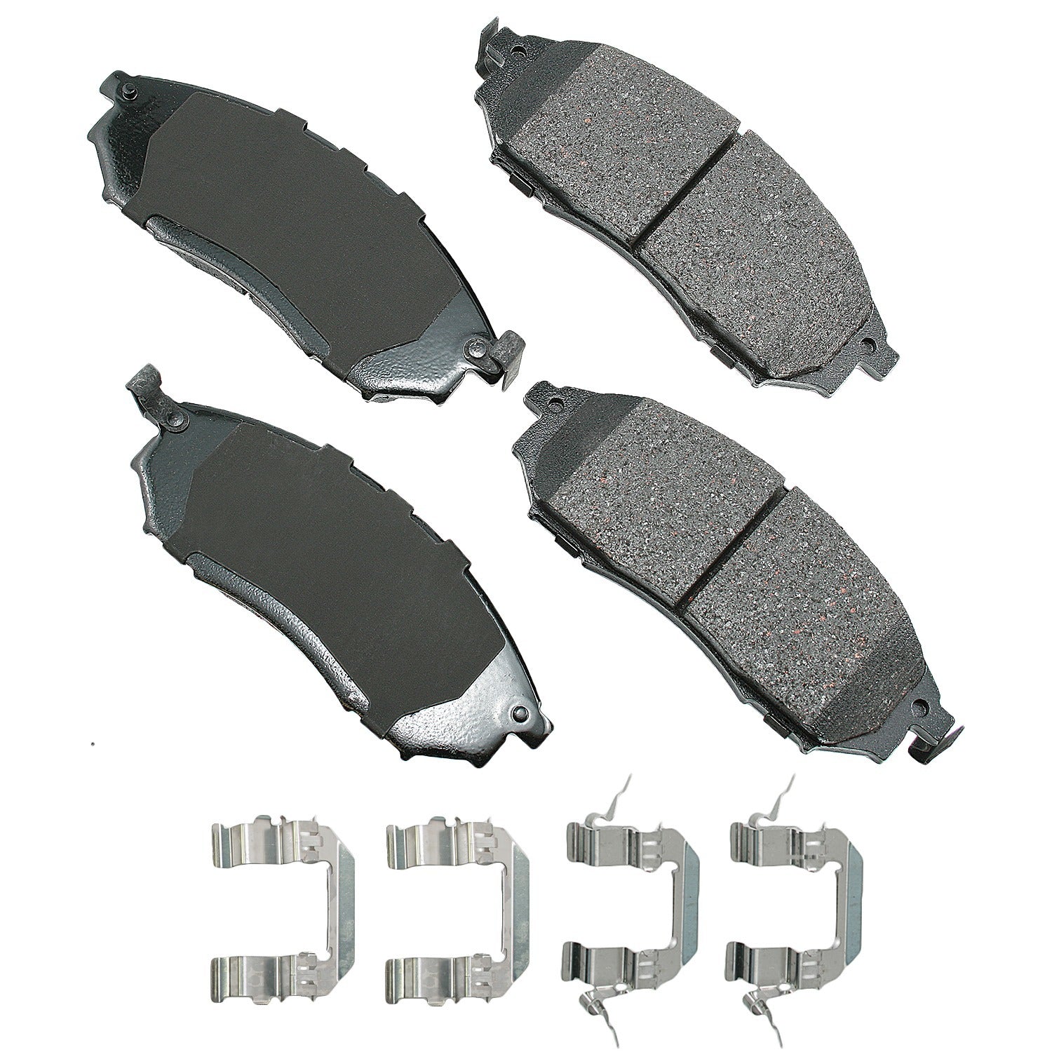 Akebono ACT888A ProACT Ultra-Premium Bra ke Pads - Front Akebono ACT888A