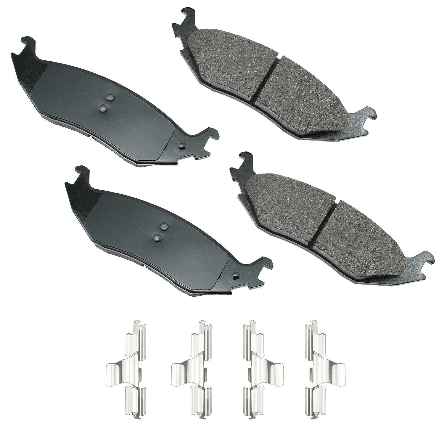Akebono ACT898 Brake Pads Rear Chrysler 07-09 Dodge Durango 03 Akebono ACT898
