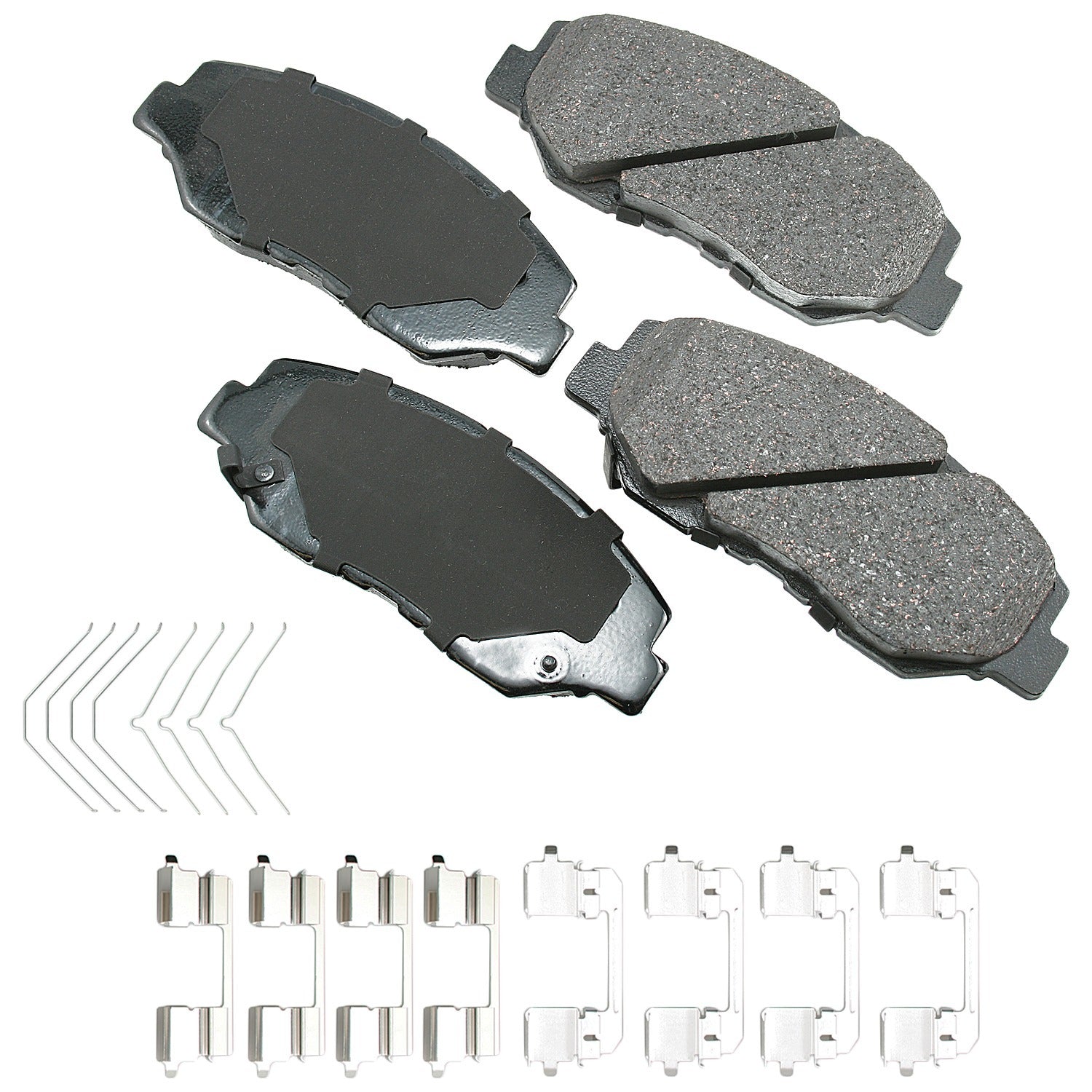 Akebono ACT914A ProACT Ultra-Premium Bra ke Pads - Front Akebono ACT914A