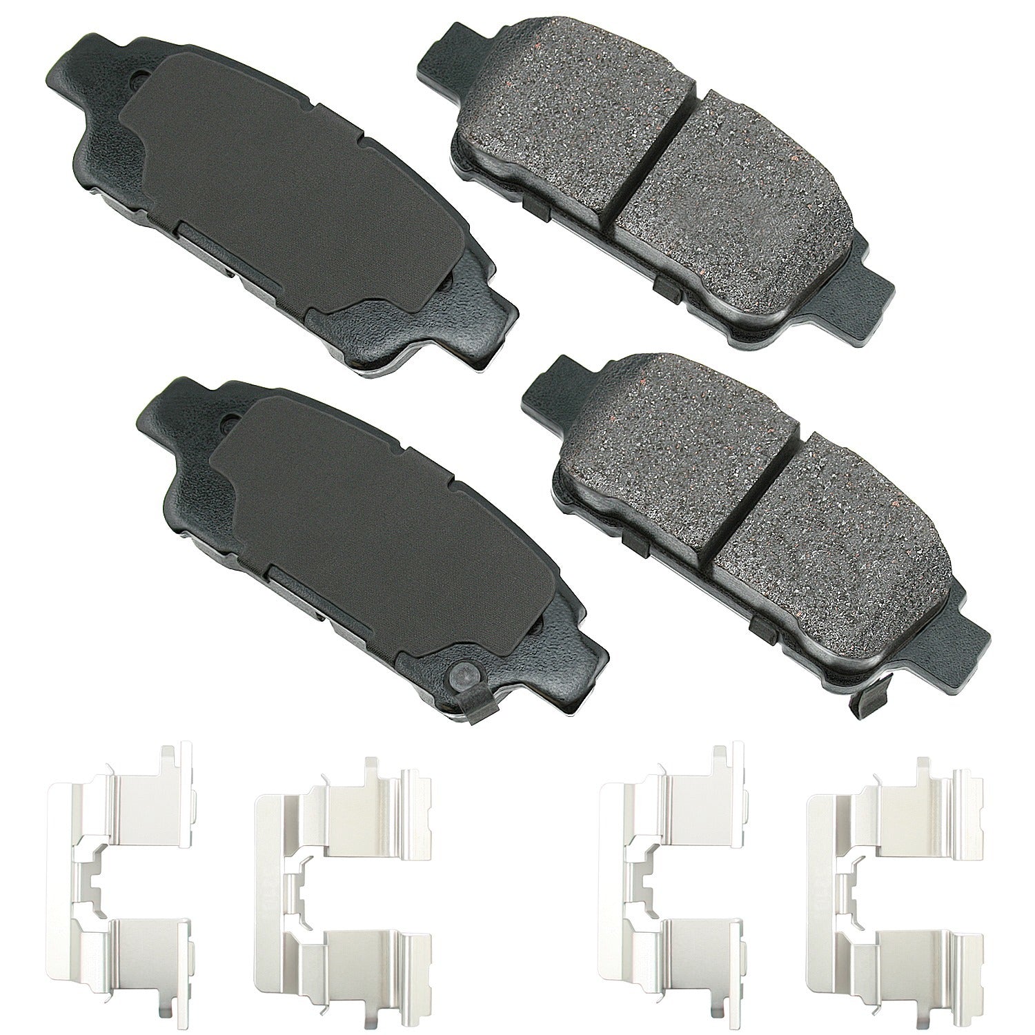 Akebono ACT995A ProACT Ultra-Premium Bra ke Pads - Rear Akebono ACT995A