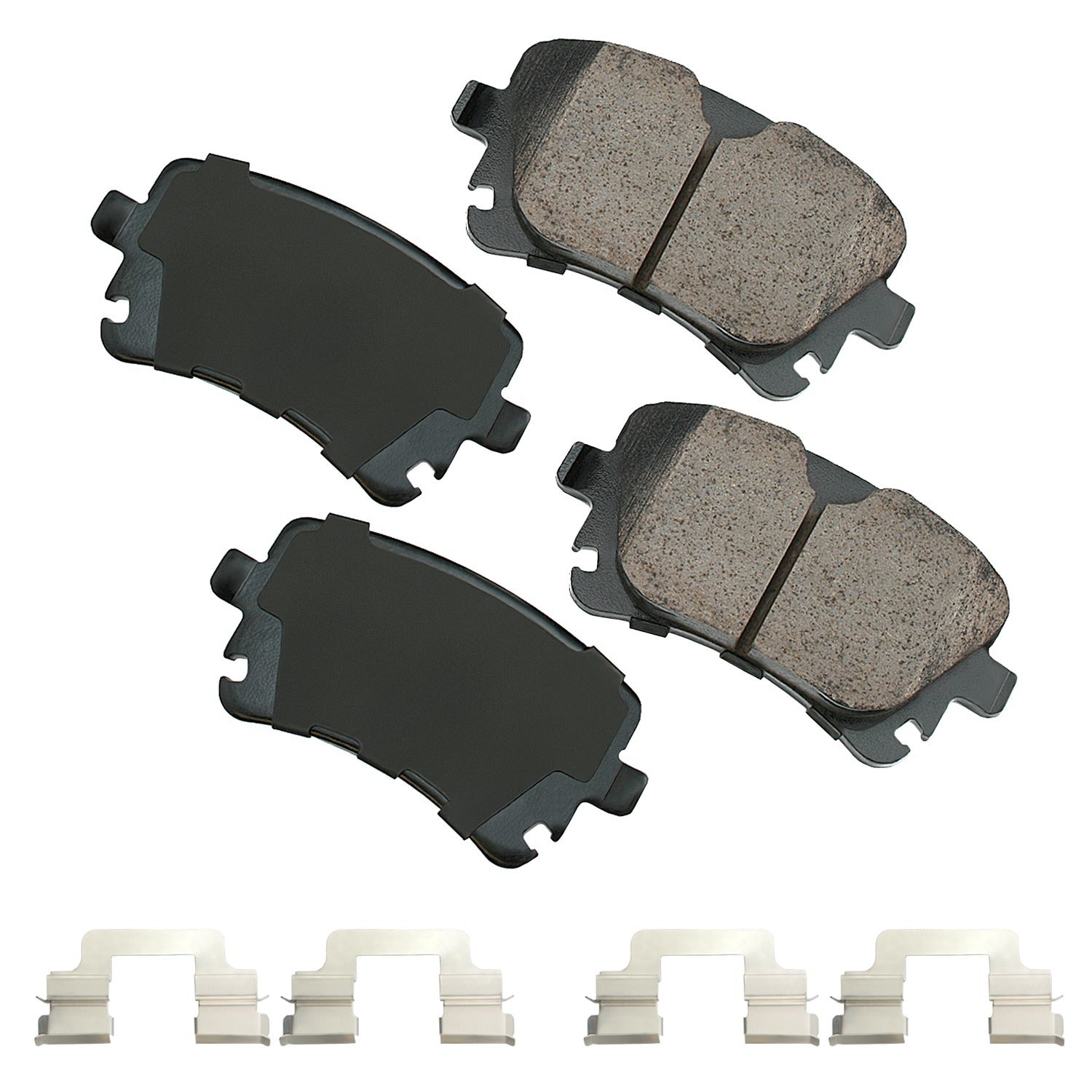 Akebono EUR1018B Brake Pads Audi A6 11-06 A6 Quattro 11-05  A8 Akebono EUR1018B
