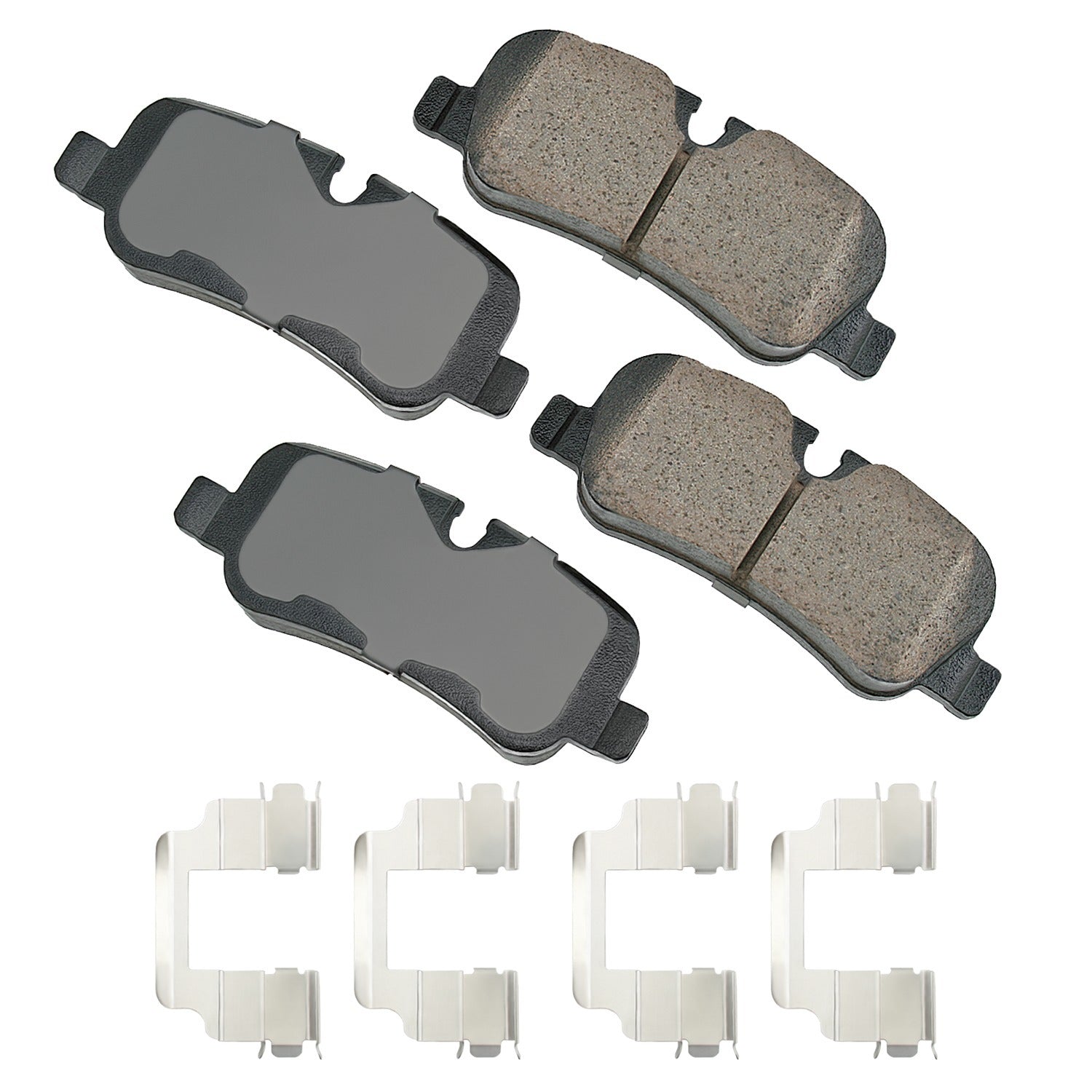 Akebono EUR1099A Brake Pads Rear Land Rover LR3 05-09 Akebono EUR1099A