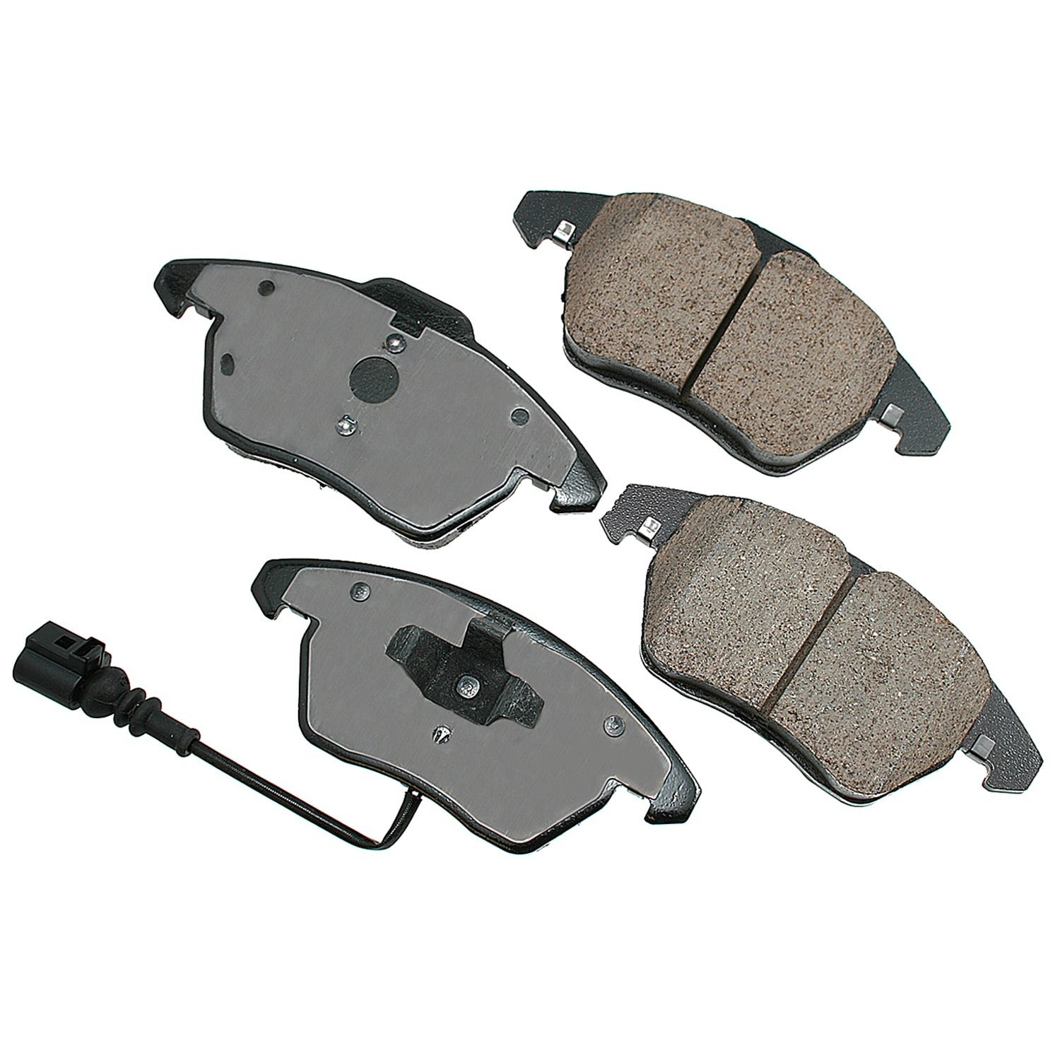 Akebono EUR1107 Brake Pads Front Audi A3 06-13 A3 Quattro Akebono EUR1107