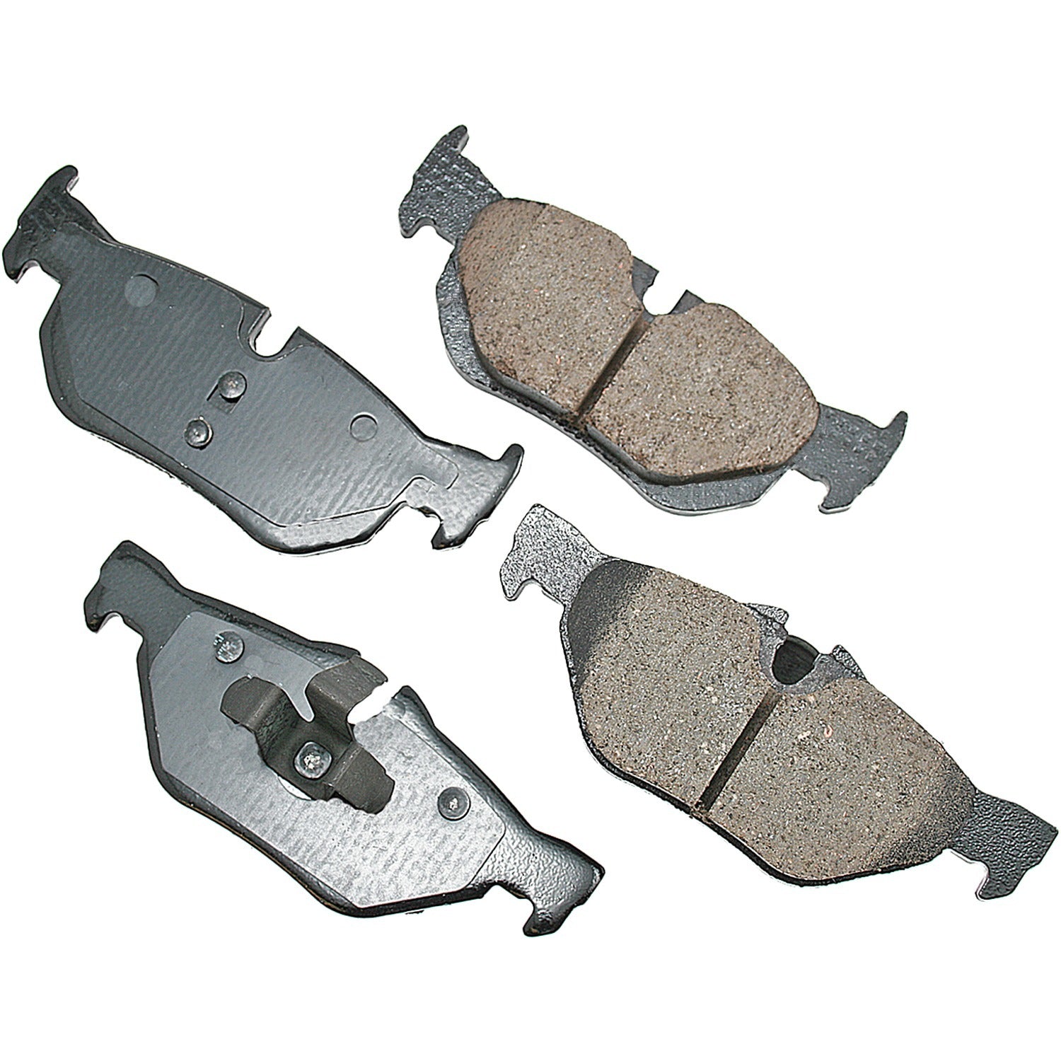 Akebono EUR1267 Brake Pads Rear BMW 128i 08-13 323i 10-11 Akebono EUR1267