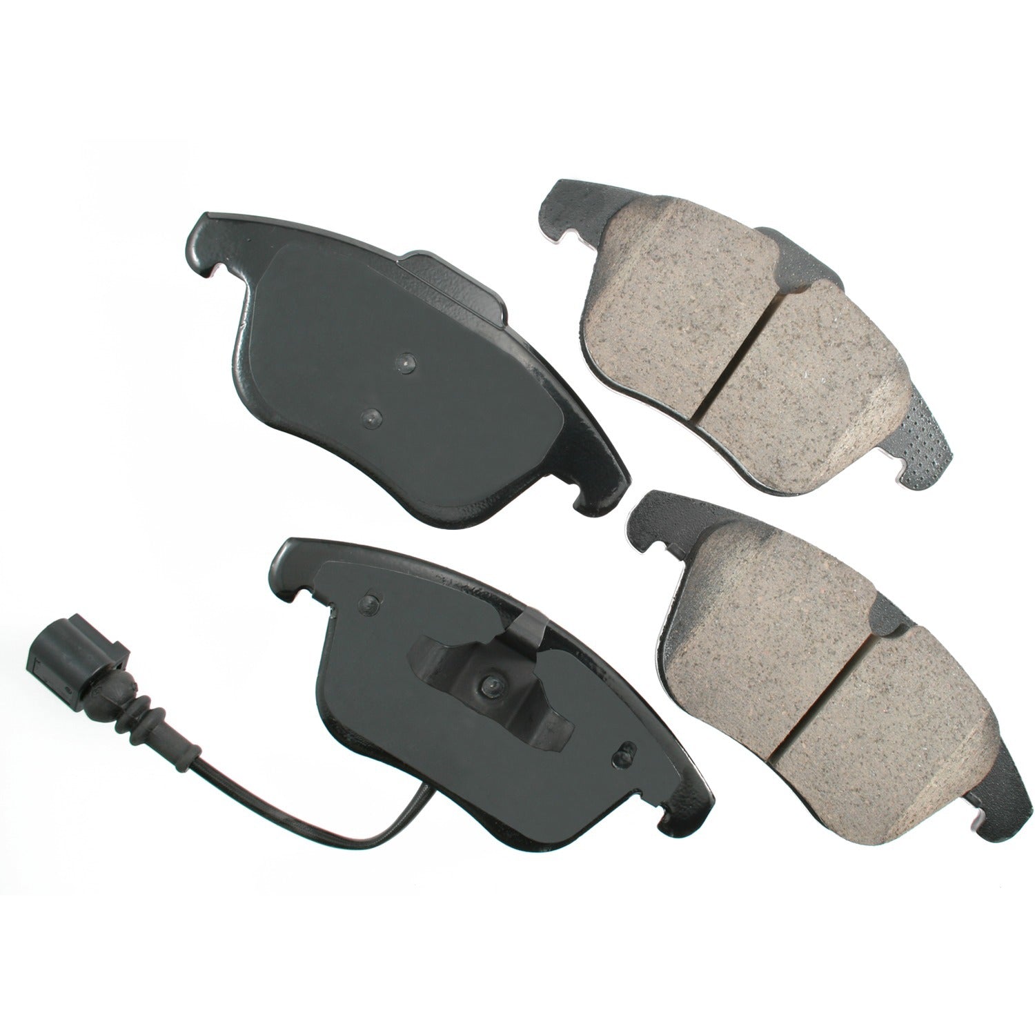 Akebono EUR1375 Brake Pads Audi Q3 18-15 Q3 Quattro 18-15 Akebono EUR1375