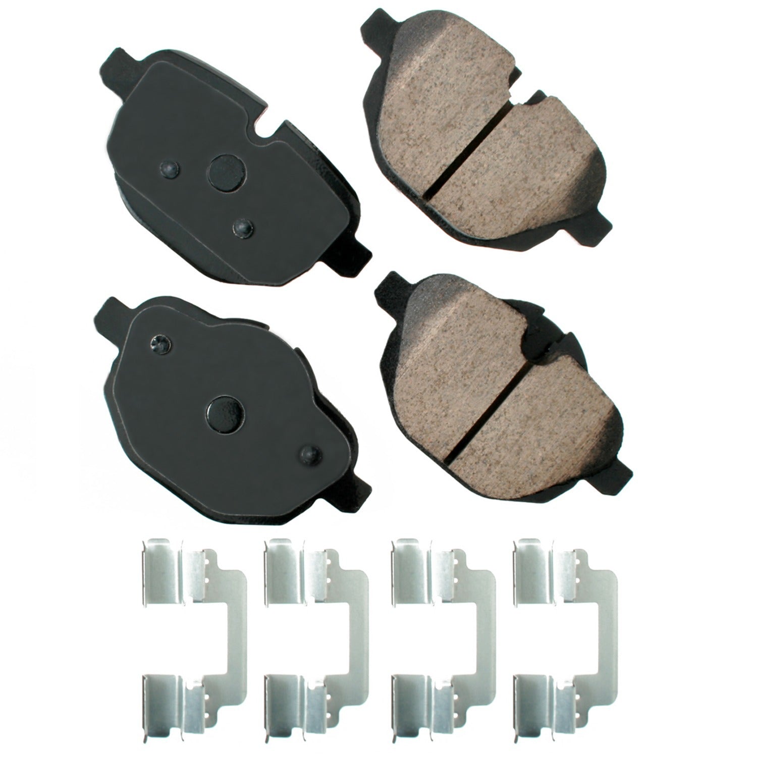 Akebono EUR1473 Euro Ultra-Premium Brake Pads - Rear Akebono EUR1473