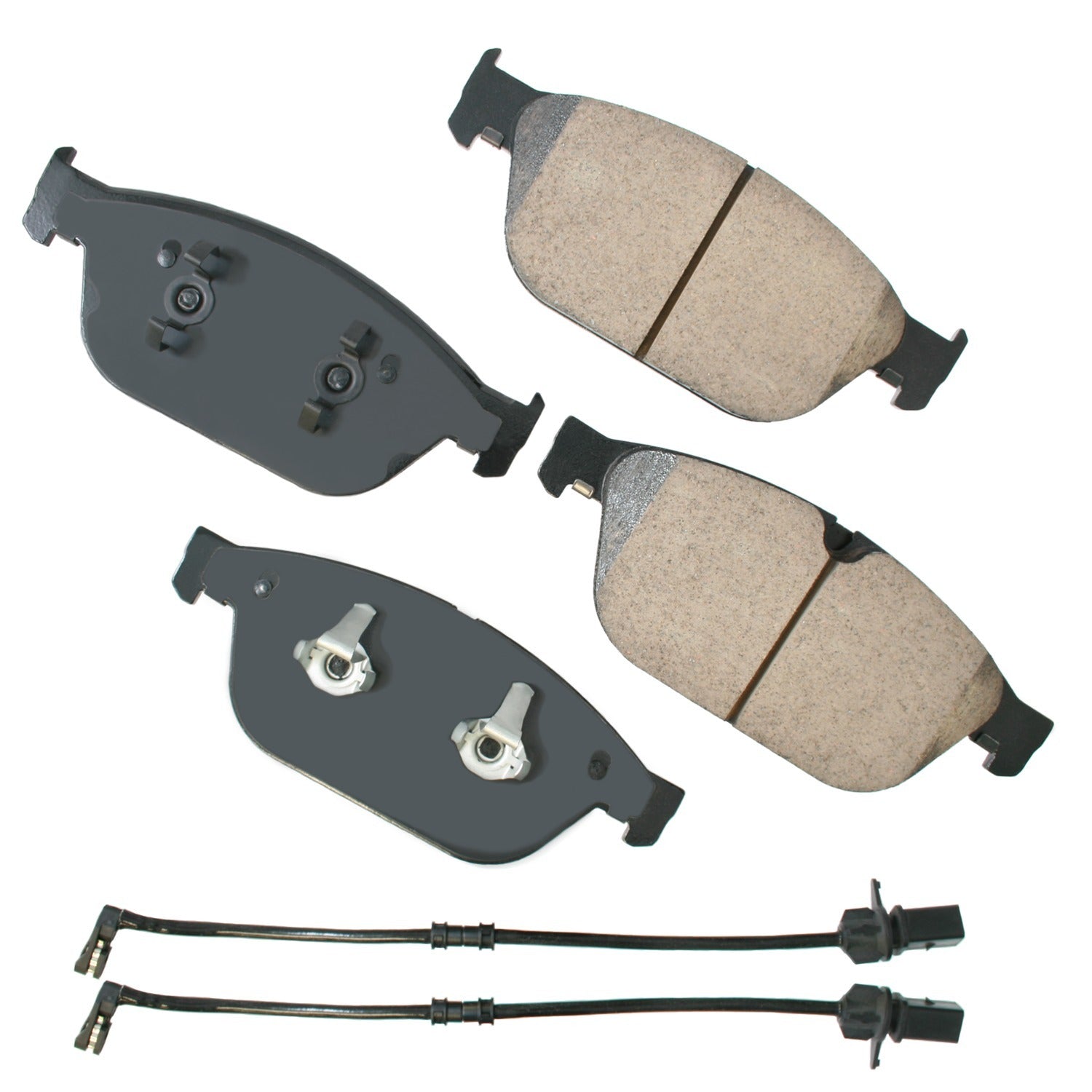 Akebono EUR1546 Euro Ultra-Premium Brake Pads - Front Akebono EUR1546