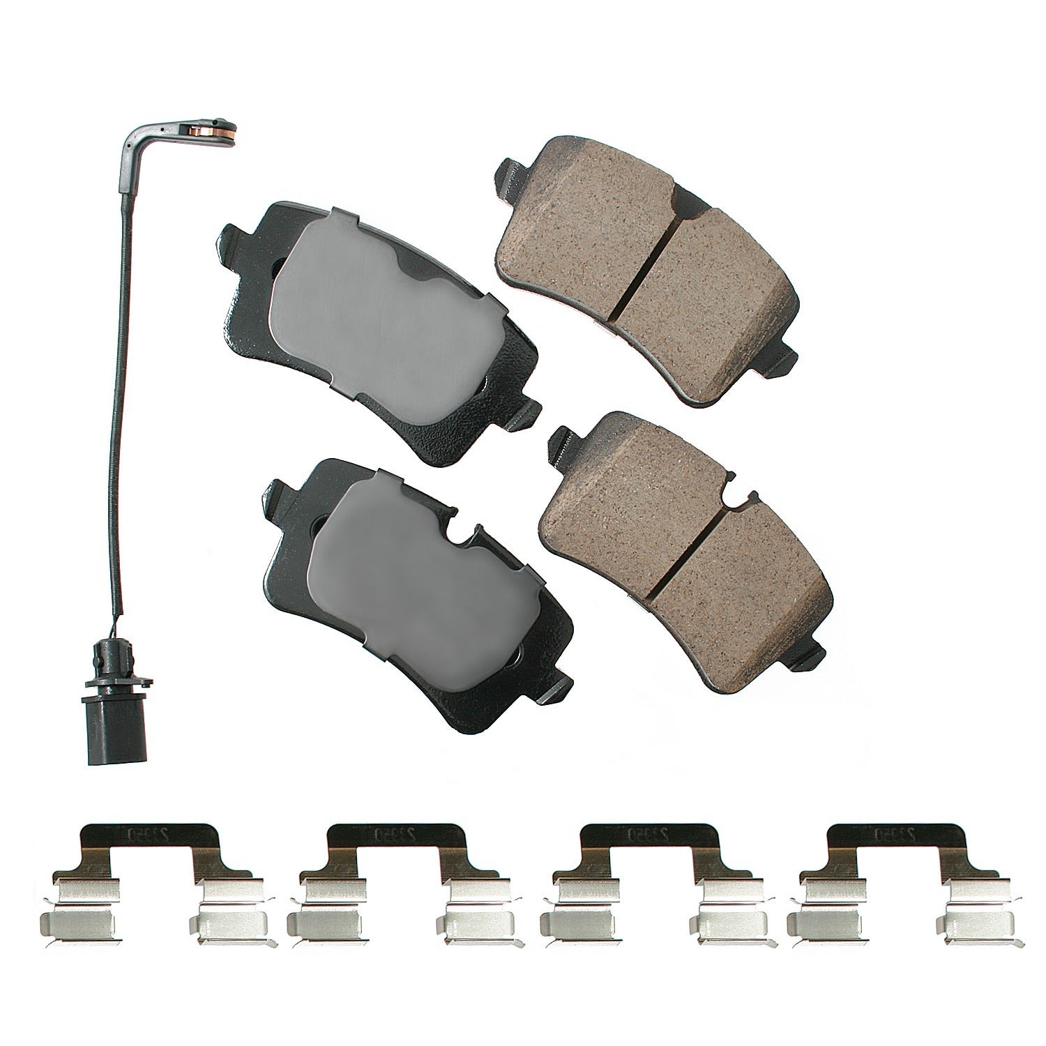 Akebono EUR1547A Euro Ultra-Premium Brake Pads - Rear Akebono EUR1547A