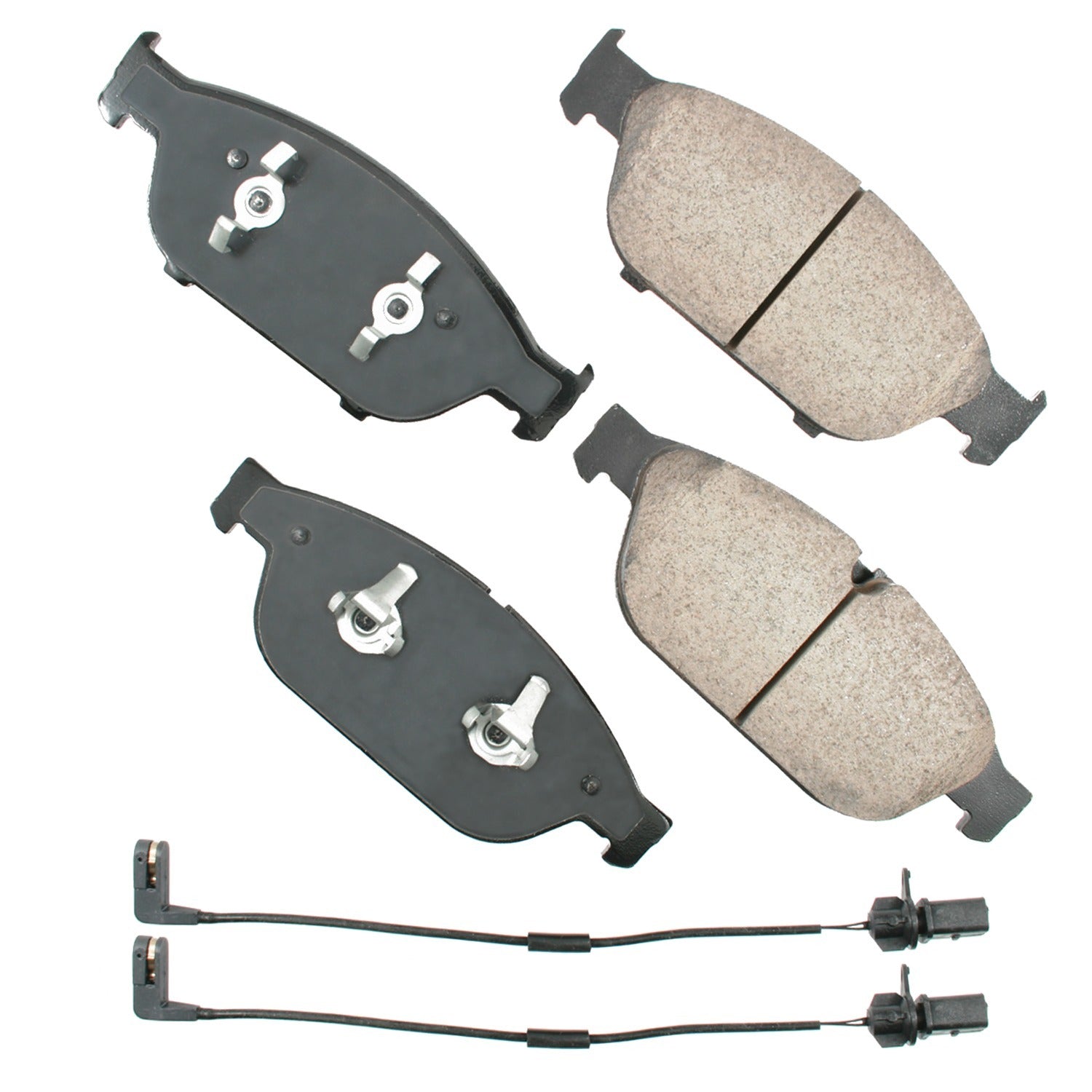 Akebono EUR1549 Euro Ultra-Premium Brake Pads - Front Akebono EUR1549