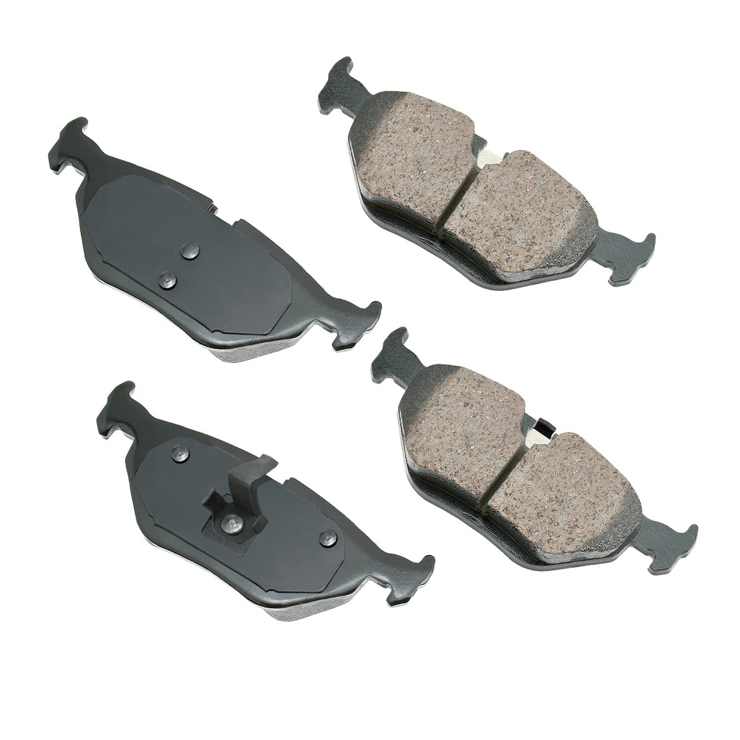 Akebono EUR763 Brake Pads Rear BMW 318i 98 318ti 95-99 323i Akebono EUR763