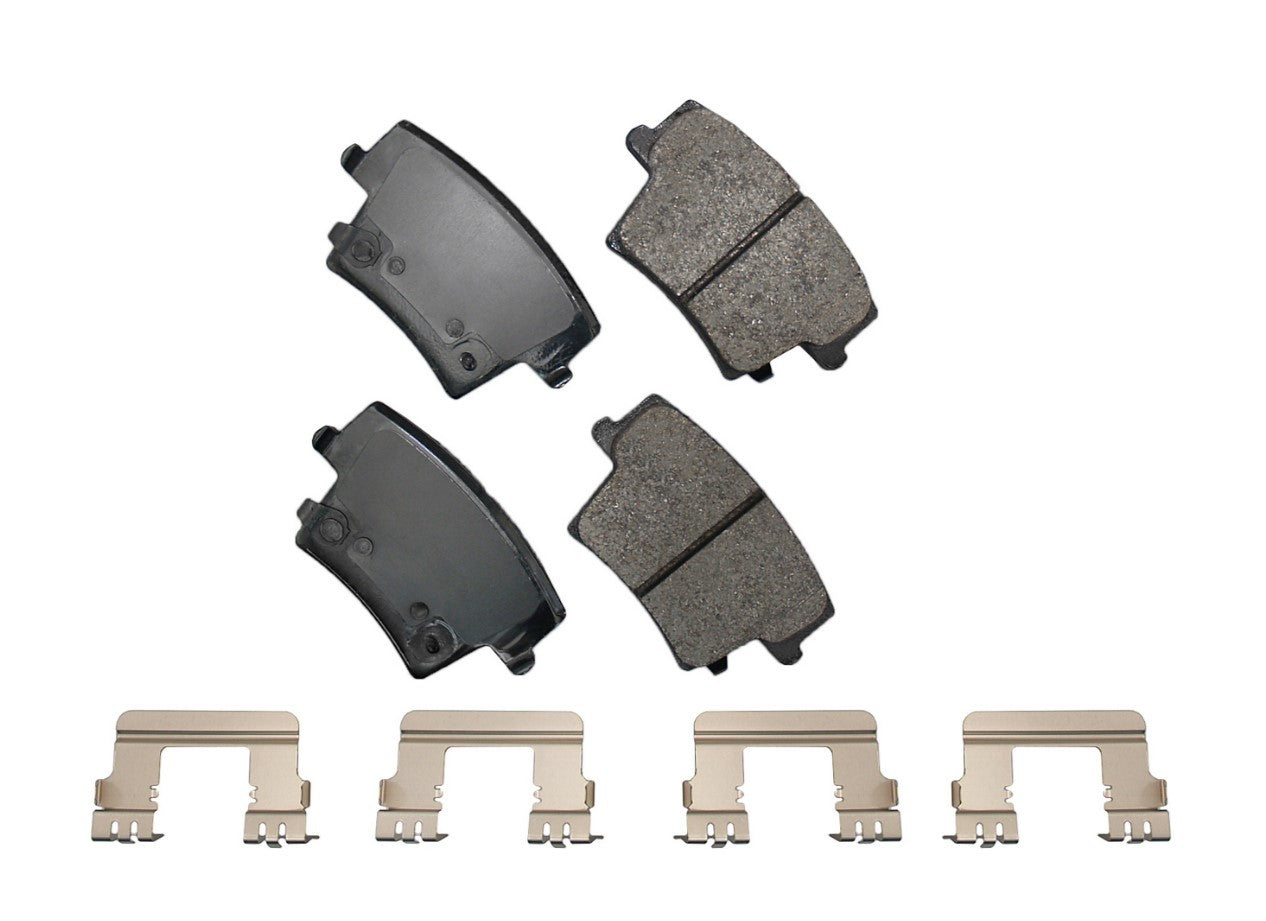 Akebono SDF1057 Brake Pads Rear Dodge Charger 06-20 Akebono SDF1057
