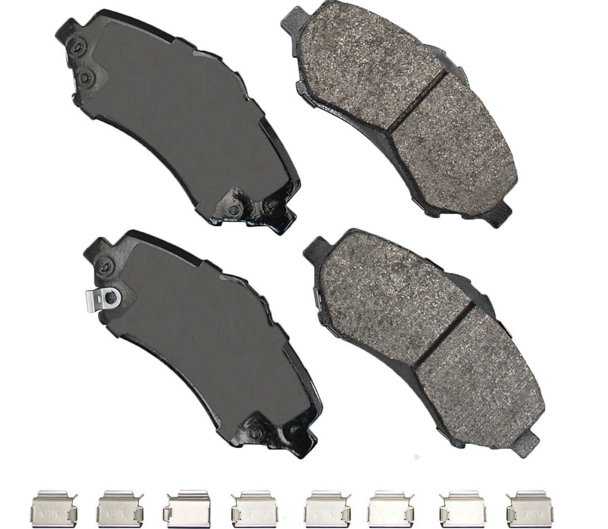 Akebono SDF1273 Brake Pads Frond Dodge Ram 12-15 Akebono SDF1273