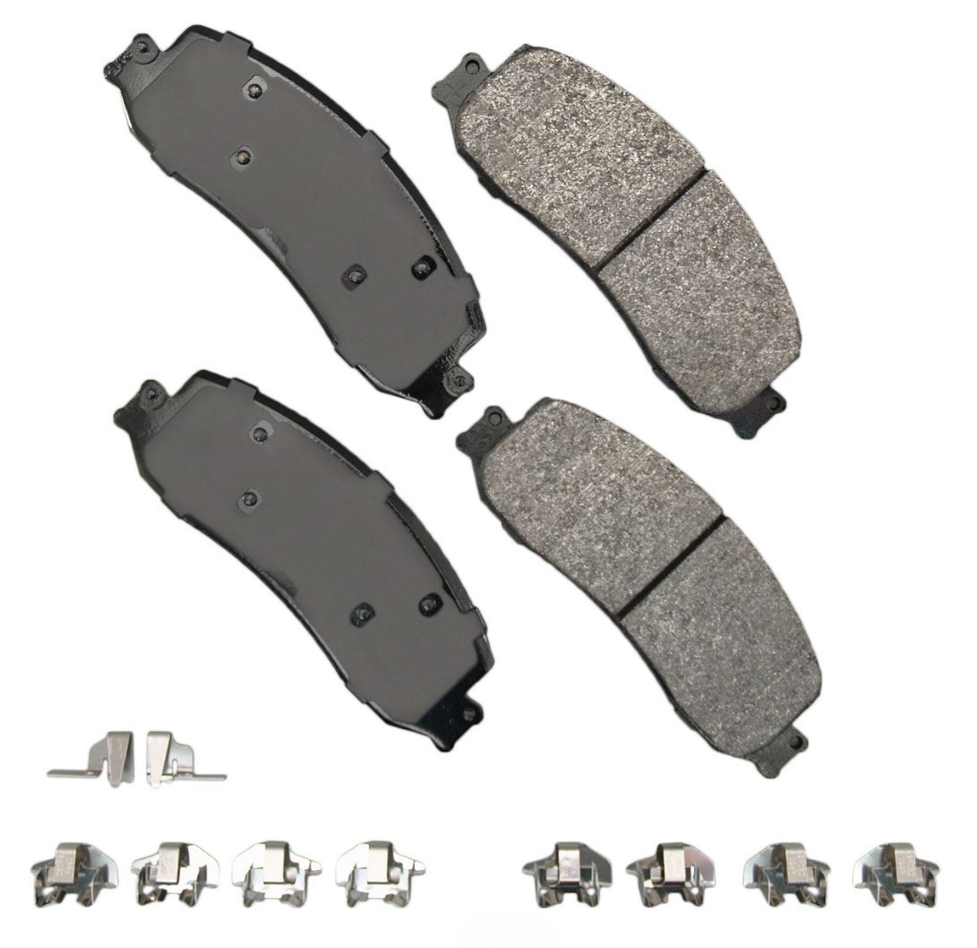 Akebono SDF1333 Brake Pads Front Ford F250 F350 08-12 Akebono SDF1333
