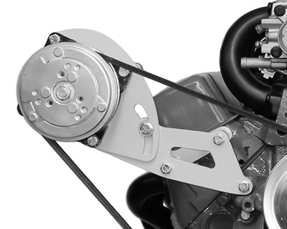 Alan Grove Components 134R SBC LWP Lo-Pro A/C Bracket Pass. Side Alan Grove Components 134R