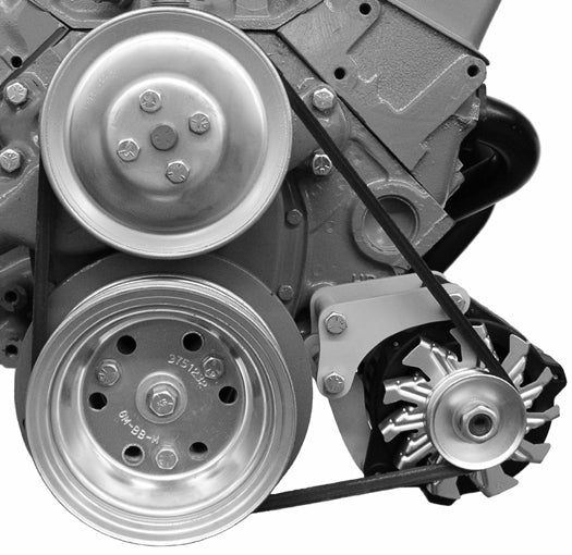 Alan Grove Components 209L SBC SWP Low Mt Alt Brkt For Small GM Alt Alan Grove Components 209L