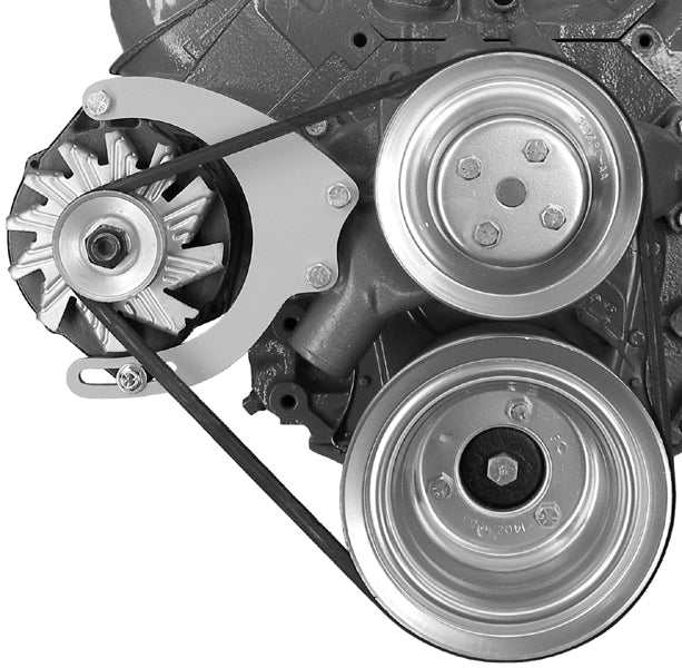 Alan Grove Components 225R BBC LWP Mid-MT Alt Brkt Pass. Side Alan Grove Components 225R