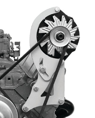 Alan Grove Components 228L SBC Hi-Mt Alt Bracket Driver Side Alan Grove Components 228L