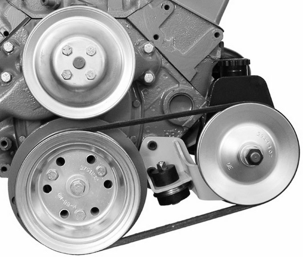 Alan Grove Components 404L 55-57 Chevy SB P/S BRKT Brkt Alan Grove Components 404L