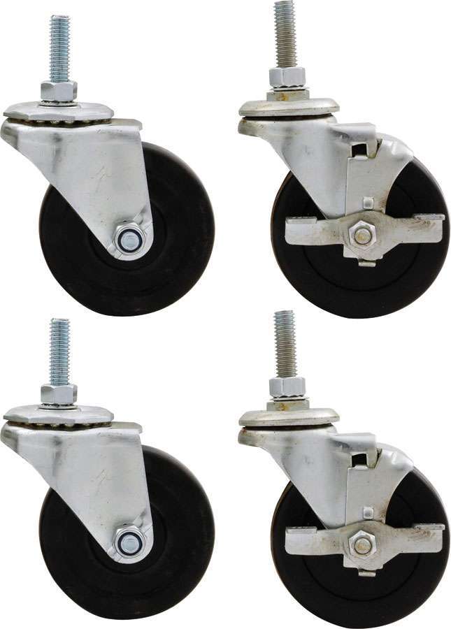 Allstar Performance ALL10163 Wheel Kit 3in Standard Duty Locking Allstar Performance ALL10163