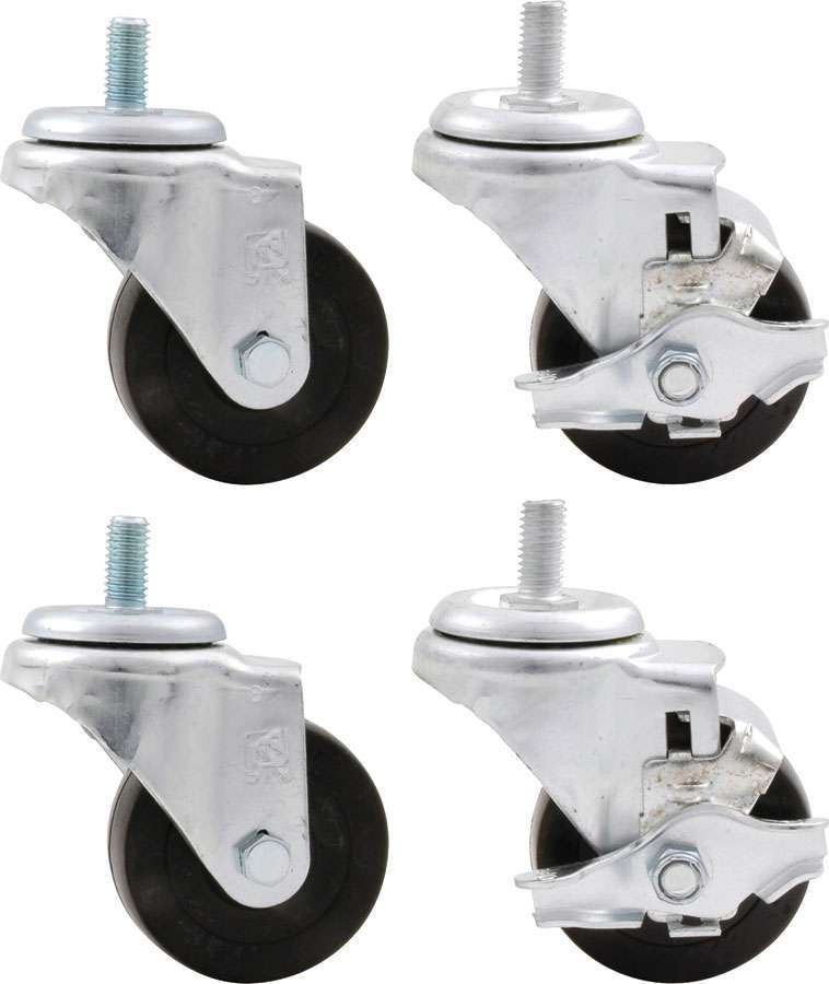 Allstar Performance ALL10165 Wheel Kit 3in Heavy Duty Locking Allstar Performance ALL10165