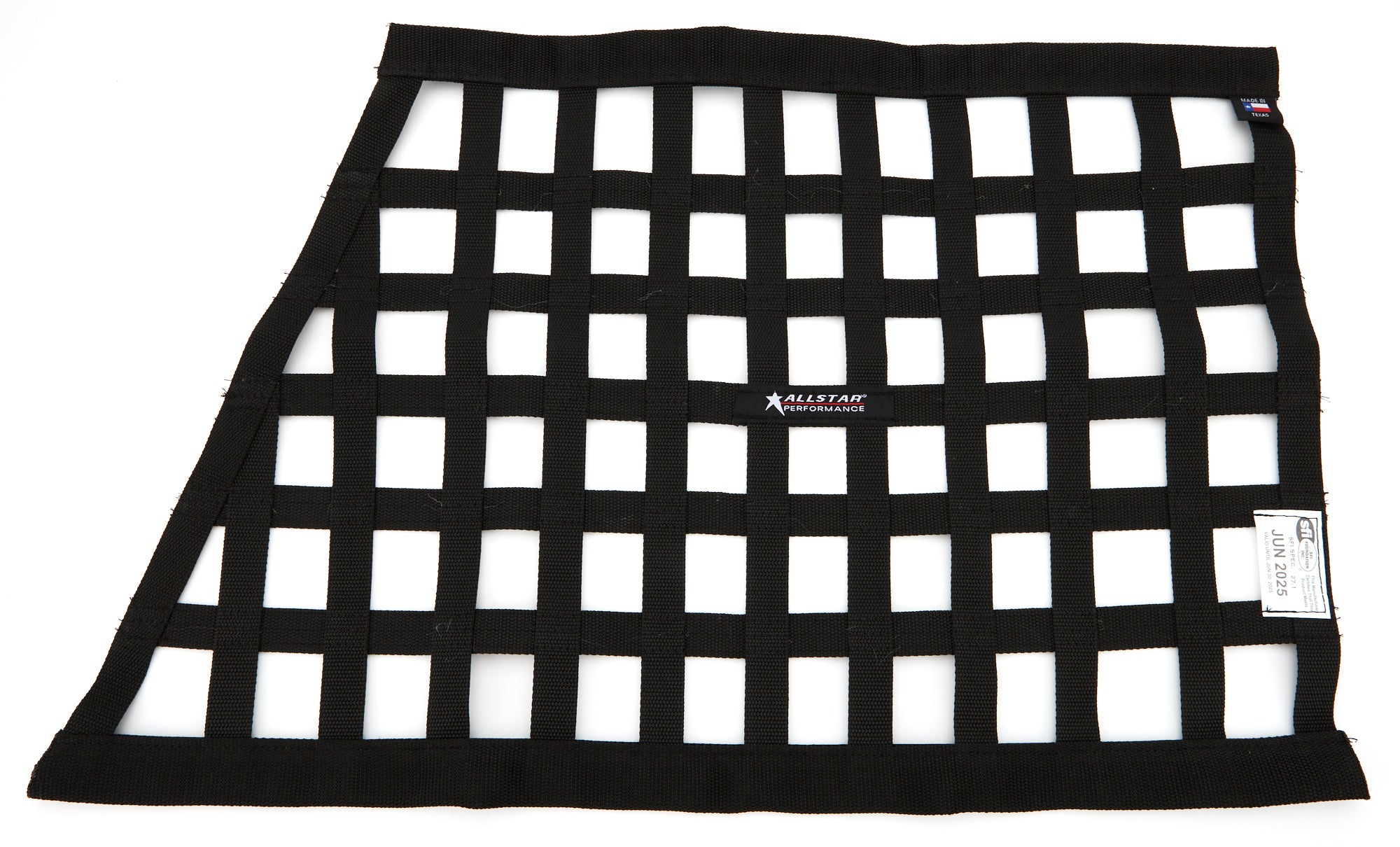 Allstar Performance ALL10288 Window Net Border Style Angled Black SFI Allstar Performance ALL10288