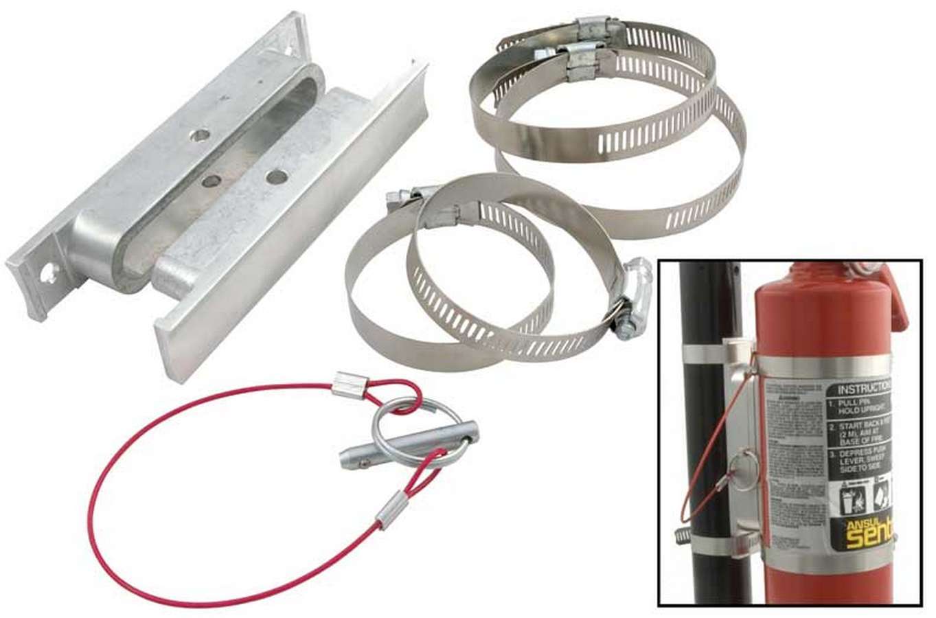 Allstar Performance ALL10510 Quick Release Fire Ext Bracket Allstar Performance ALL10510