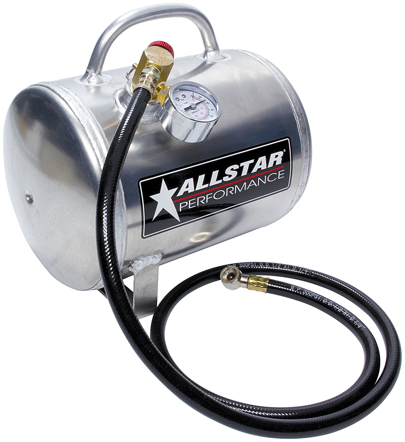 Allstar Performance ALL10531 Aluminum Air Tank 7x10 Horizontal 1-1/2 Gallon Allstar Performance ALL10531