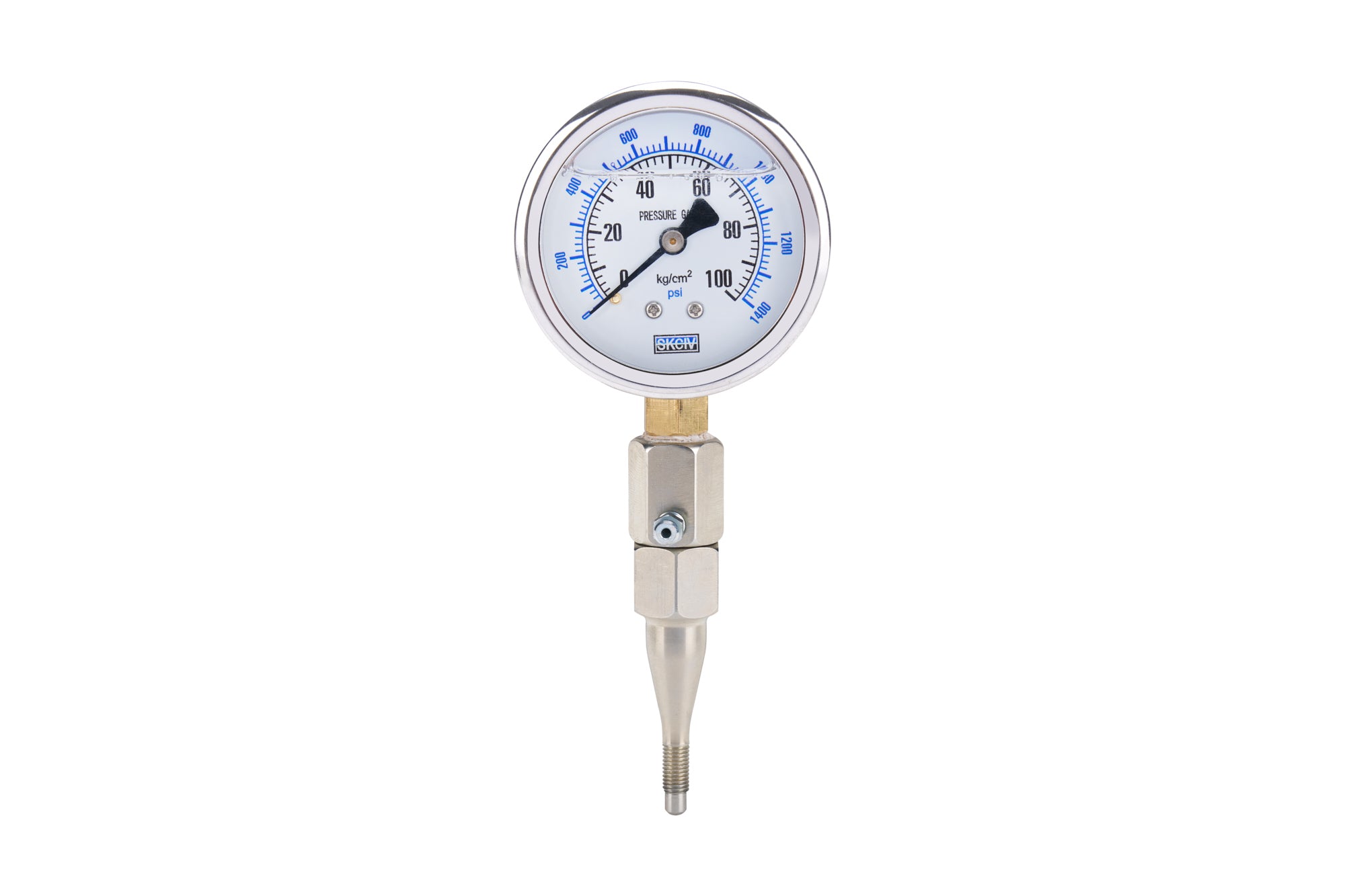 Allstar Performance ALL11020 Brake Pressure Gauge 360 Deg Rotation Allstar Performance ALL11020