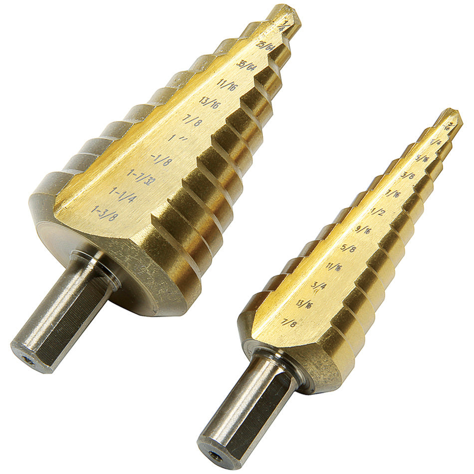 Allstar Performance ALL11041 Step Drill Set 2pc Allstar Performance ALL11041