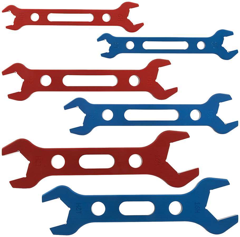 Allstar Performance ALL11120 Aluminum Wrench Set Double Ended Allstar Performance ALL11120