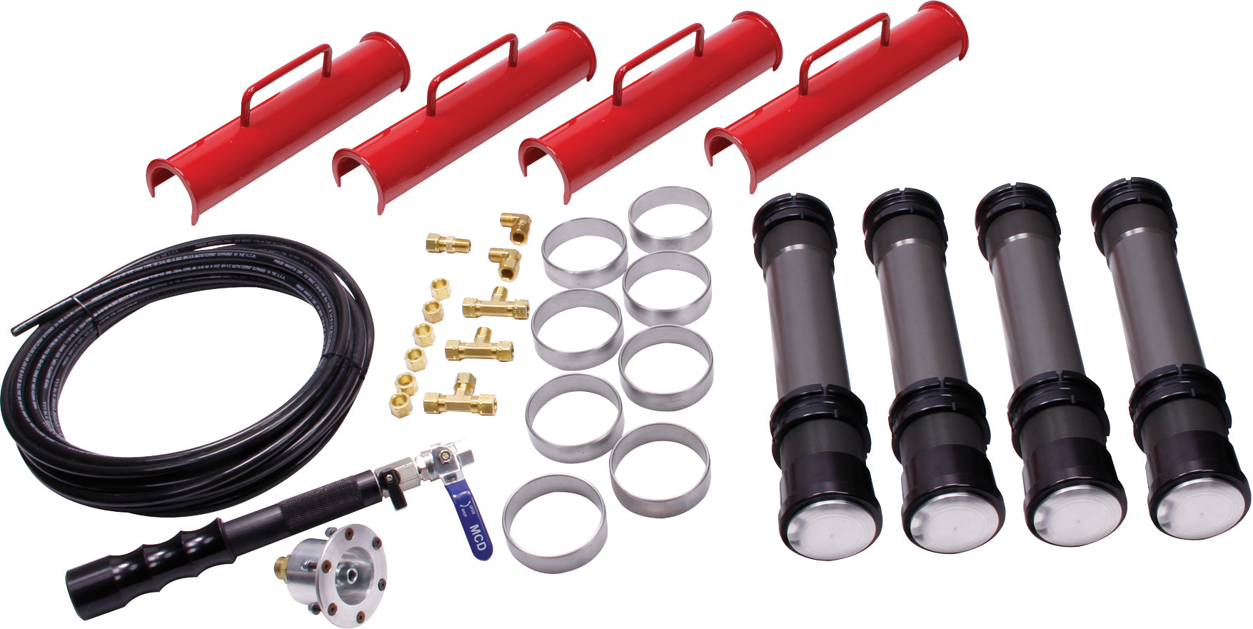 Allstar Performance ALL11302 Air Jacks Complete Kit 11.75in Allstar Performance ALL11302