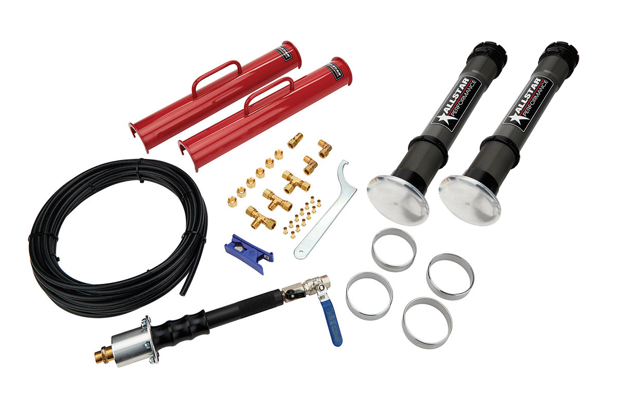Allstar Performance ALL11303 Air Jack Complete Kit 2pcs 15.25in w/Dirt Foot Allstar Performance ALL11303
