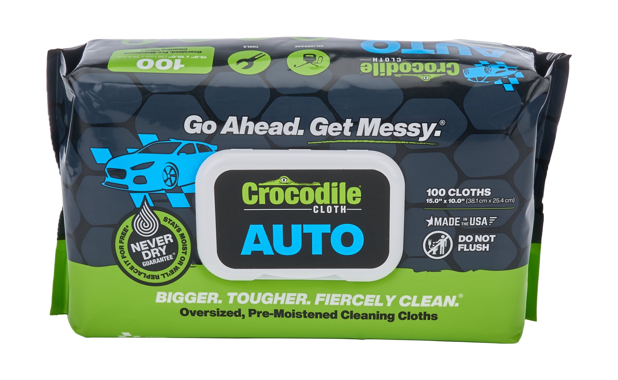 Allstar Performance ALL12019 Croc Cloth Auto 100pk Allstar Performance ALL12019