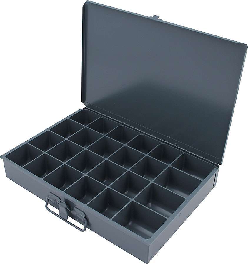Allstar Performance ALL14366 Metal Storage Case 24 Comp 9.5x13.5x2 Allstar Performance ALL14366