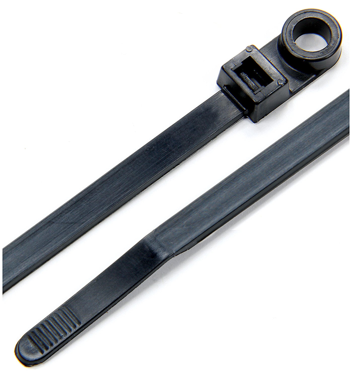 Allstar Performance ALL14390 Wire Ties Black 8.00 w/ Mounting Hole 25pk Allstar Performance ALL14390