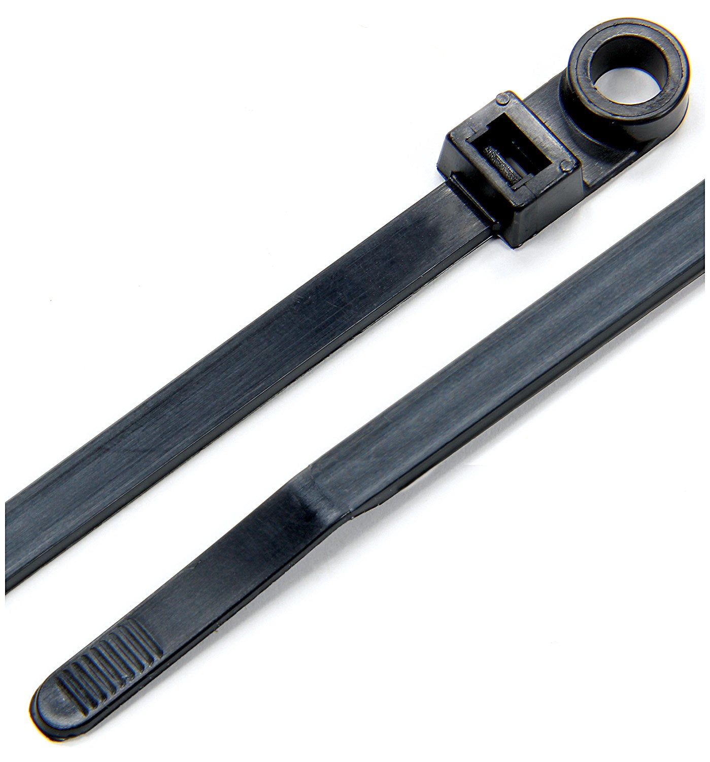 Allstar Performance ALL14391 Wire Ties Black 11.00 w/ Mounting Hole 25pk Allstar Performance ALL14391
