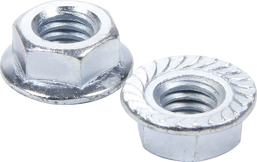 Allstar Performance ALL16041-10 Serrated Flange Nuts 5/16-18 10pk Allstar Performance ALL16041-10